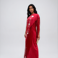 Vestido Pastora Rojo