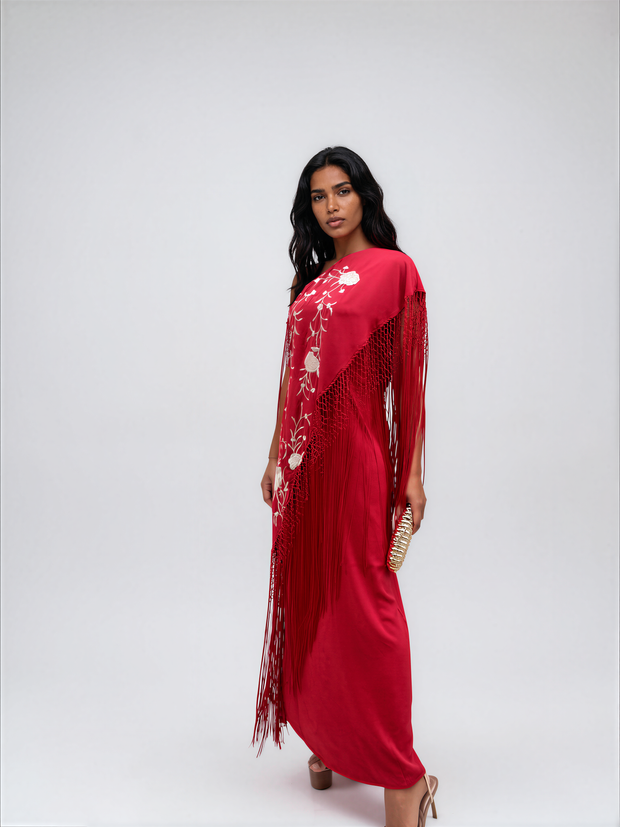 Vestido Pastora Rojo