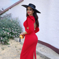 Vestido Betina Rojo