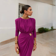 Vestido Lourdes Buganvilla