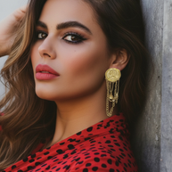 Pendientes Cairo moneda