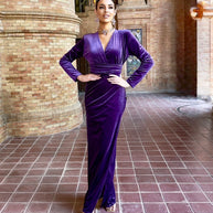 Vestido Imperio terciopelo