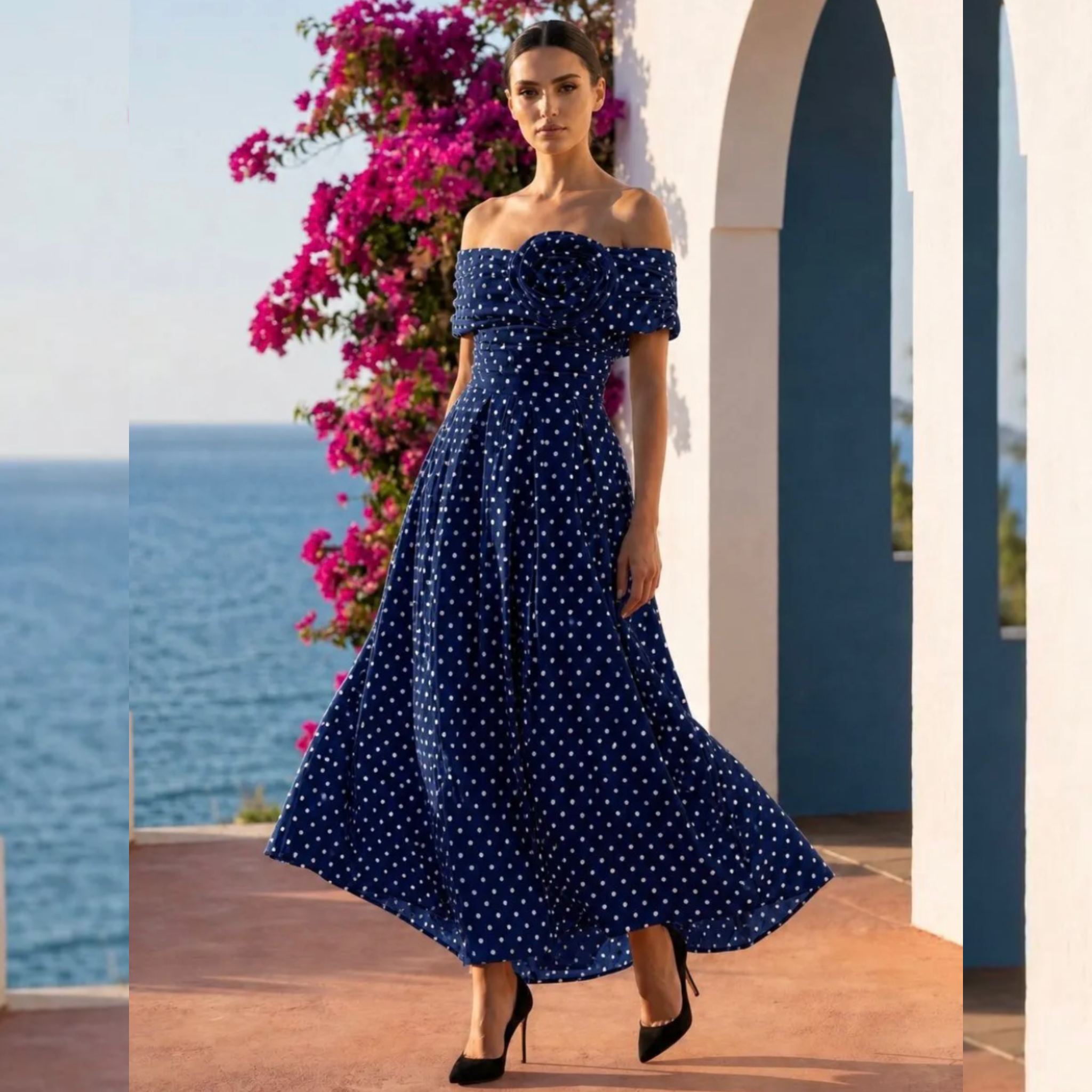 Vestido Lunares Triana