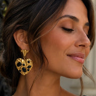 Pendientes corazón Leila