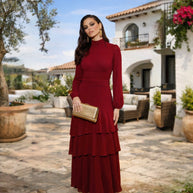 Vestido Ornella Burdeos