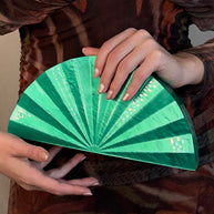 Bolso Abanico verde