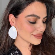 Pendientes Eleonora Blanco