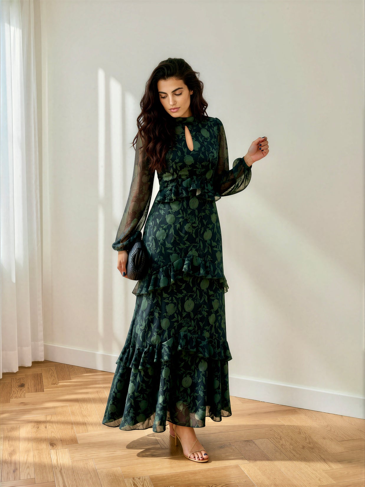 Vestido Ozama verde