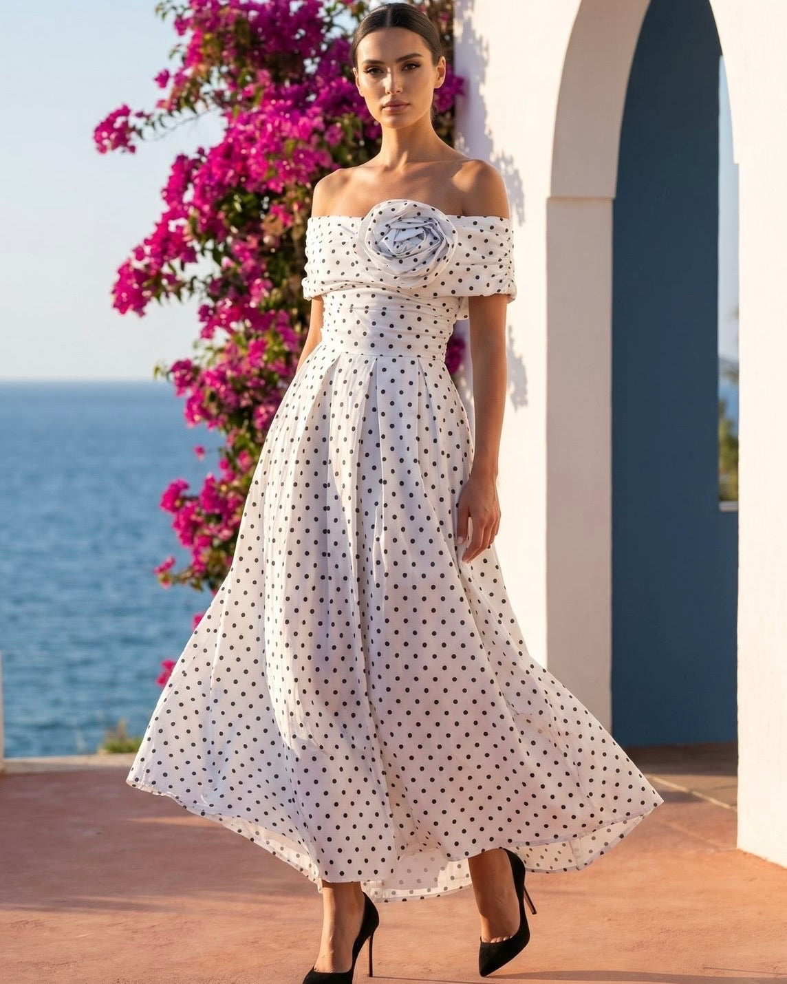 Vestido Lunares Triana
