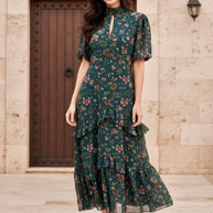 Vestido victoria verde