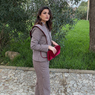 Conjunto pantalón Pata de gallo Milenka