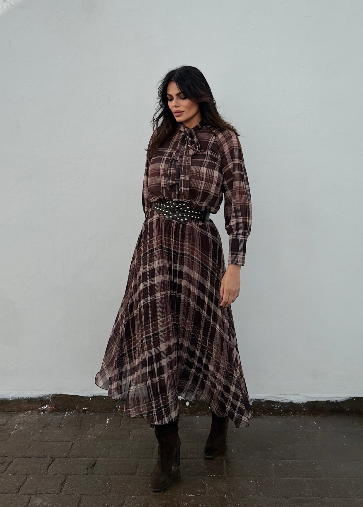 Conjunto camisa falda castle