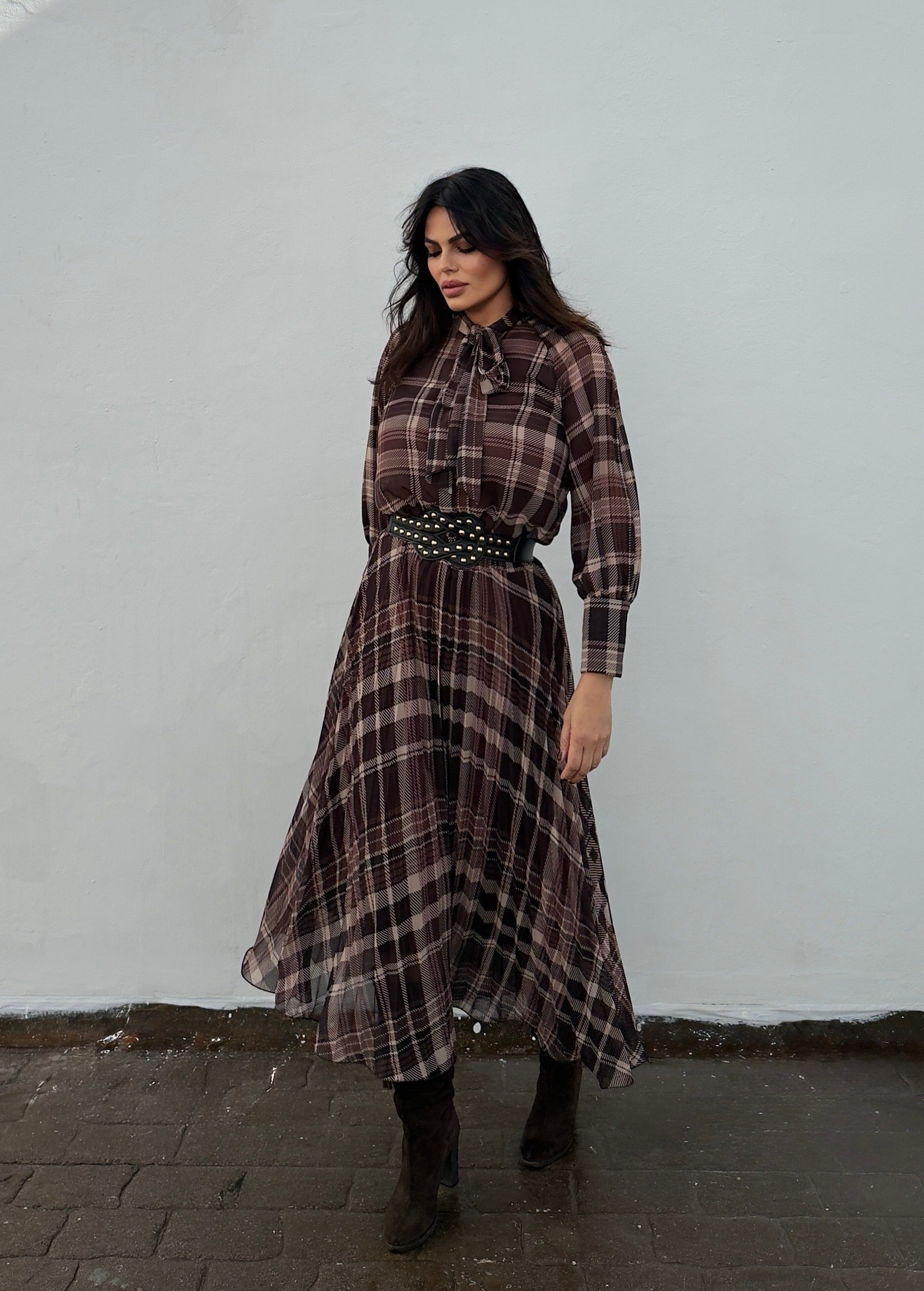 Conjunto camisa falda castle