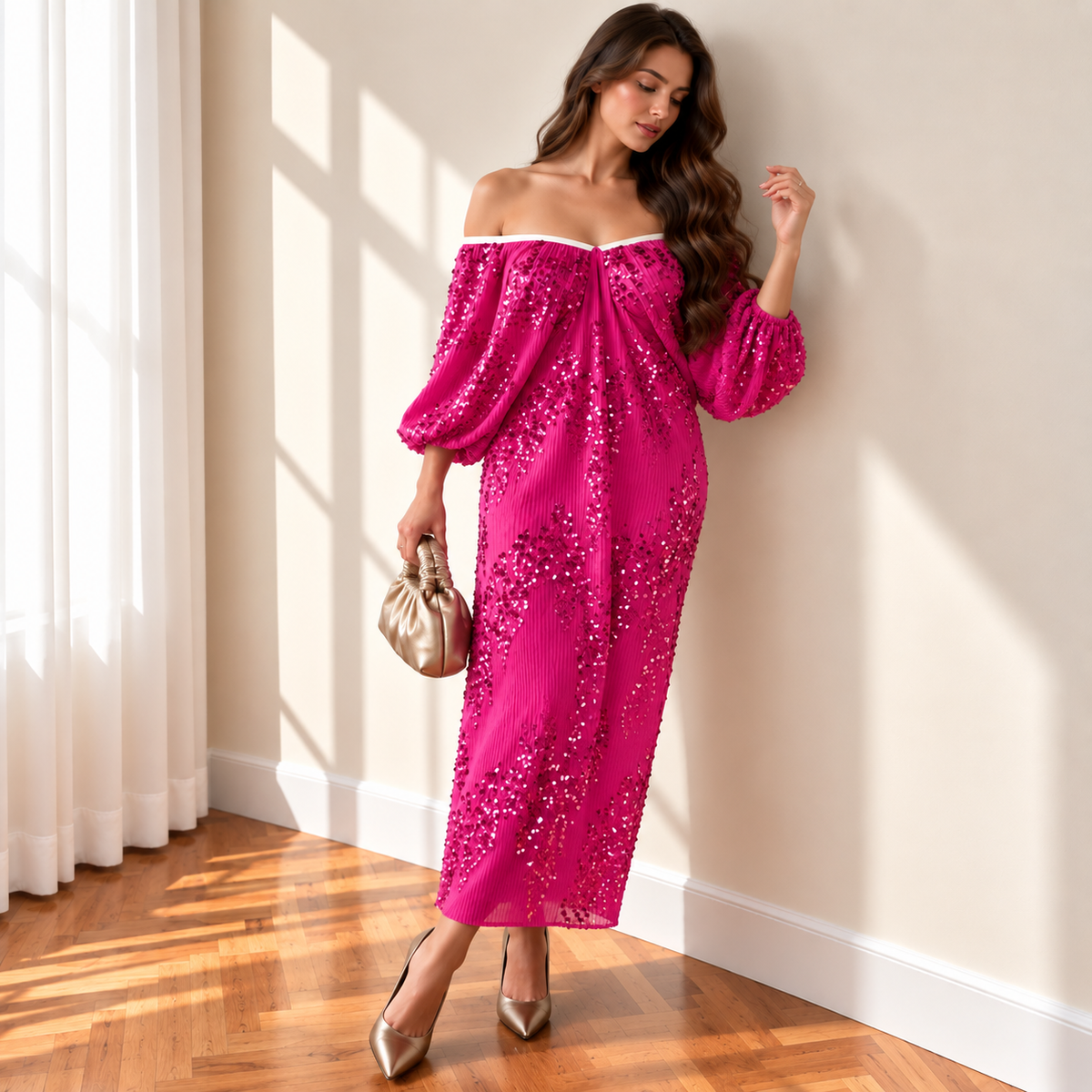 Vestido Mila Rosa Fucsia