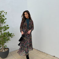 Conjunto Floral Falda/Blusa