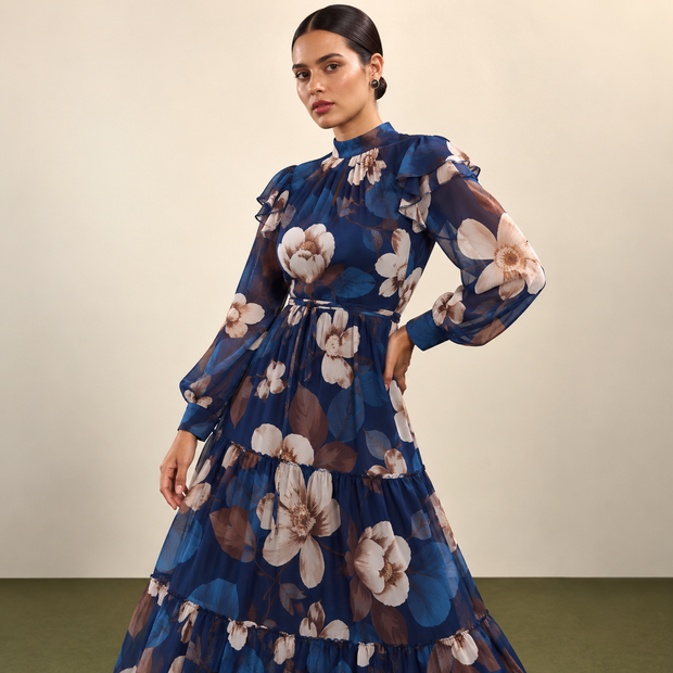 Vestido Tana Azul