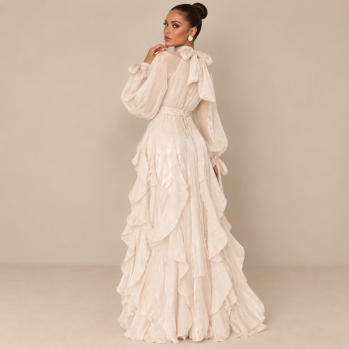 Vestido Bellucci Beige