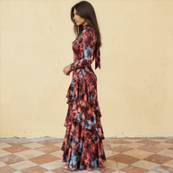 Vestido Carolina estampado