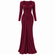 Vestido Dulce Burdeos