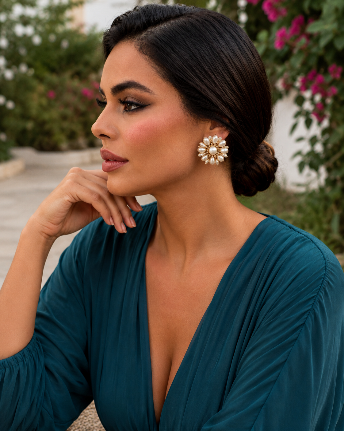 Pendientes Romana