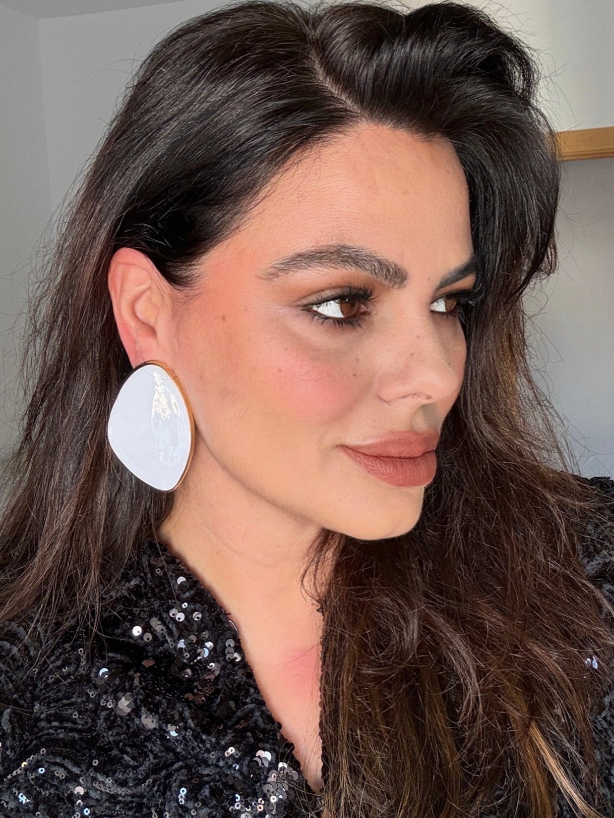 Pendientes Eleonora Blanco