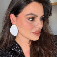 Pendientes Eleonora Blanco