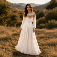 Vestido Yasmin Blanco