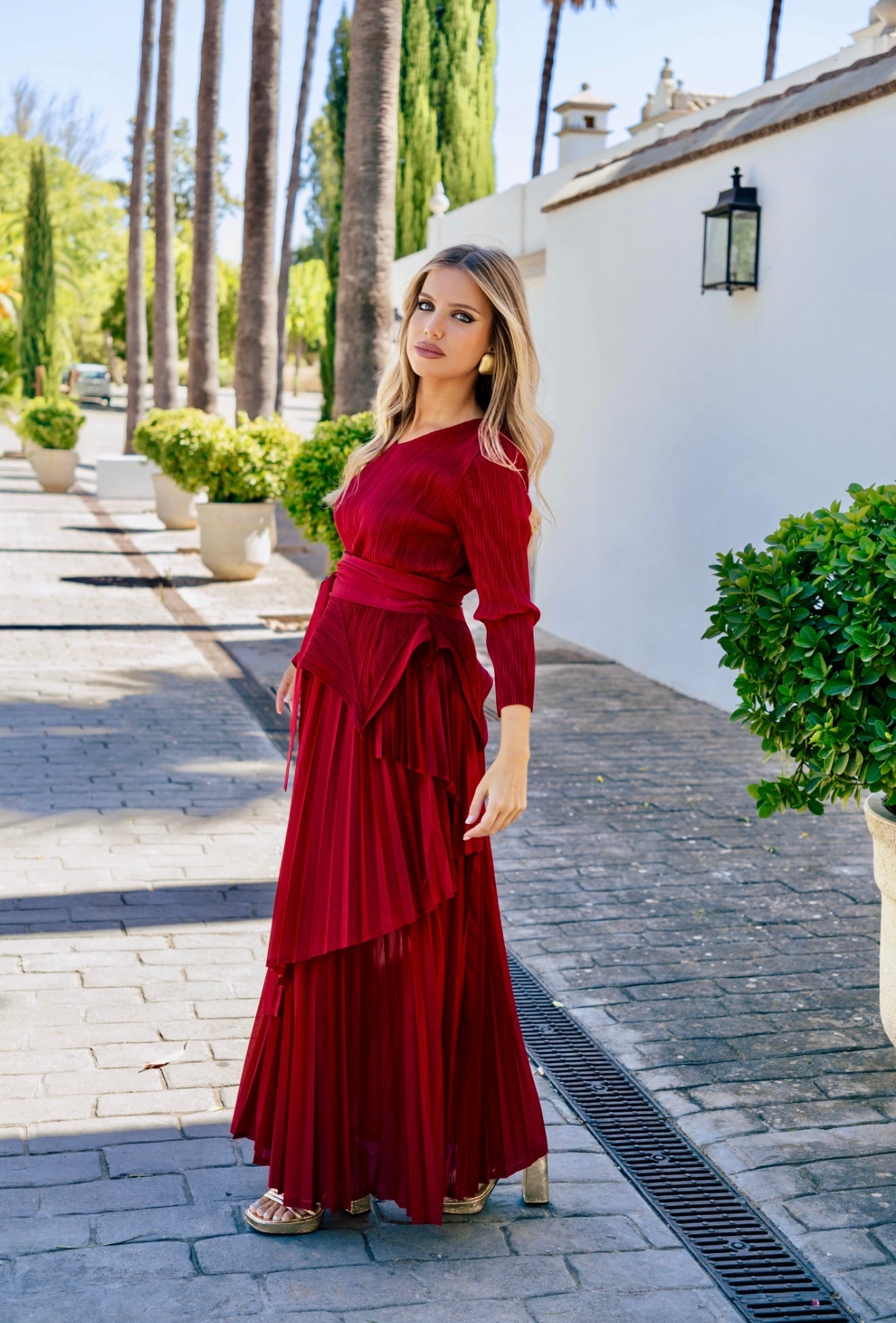 Conjunto Bianca Rojo