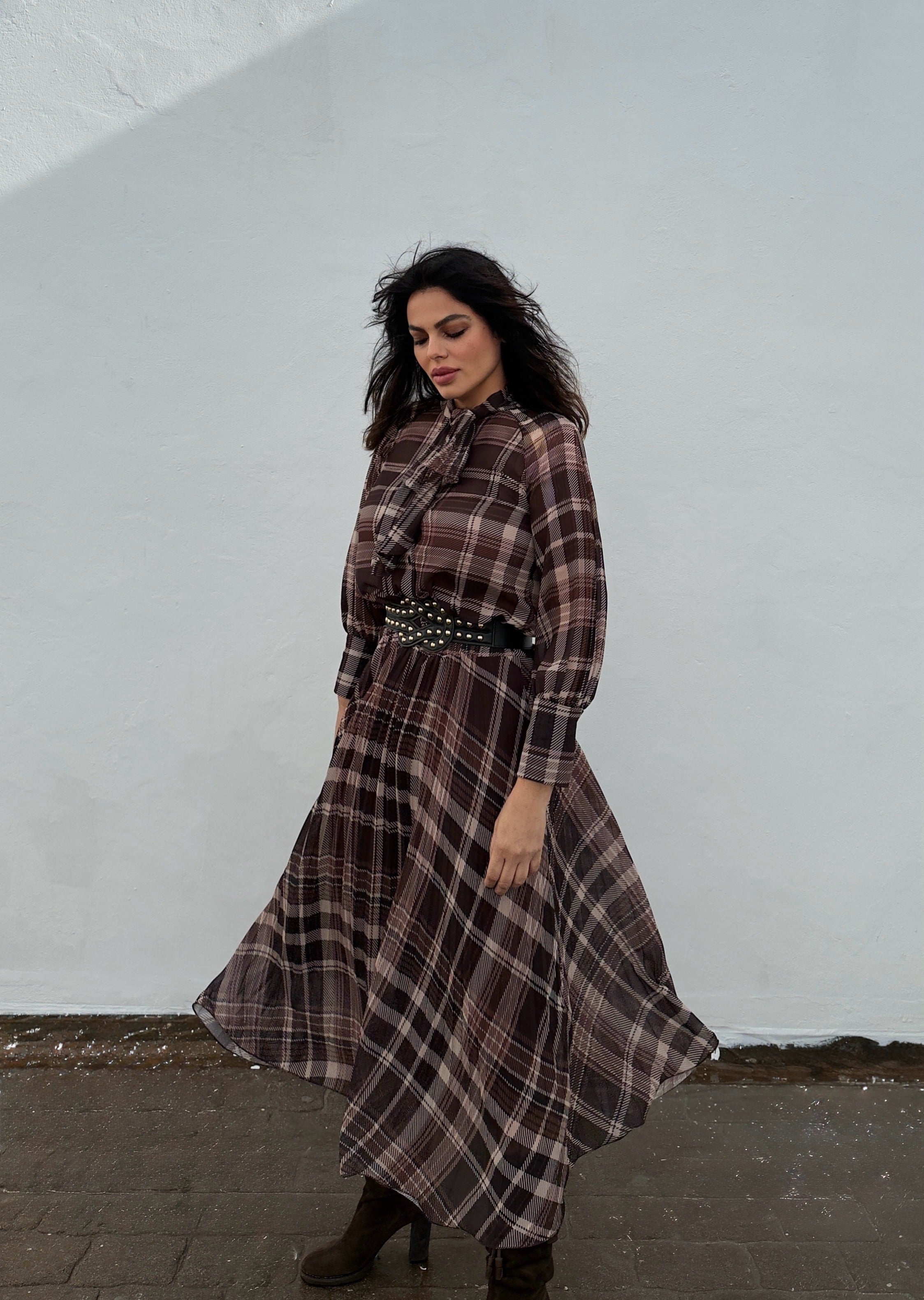 Conjunto camisa falda castle