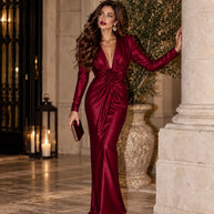 Vestido Lempika Burdeos