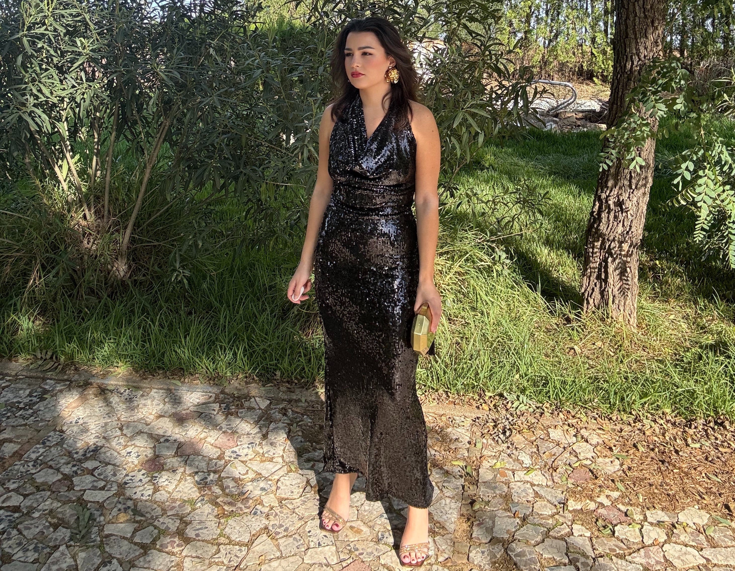 Vestido Tina lentejuelas