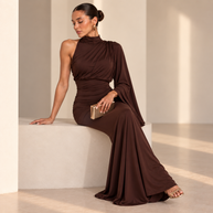 Vestido Desiré marrón