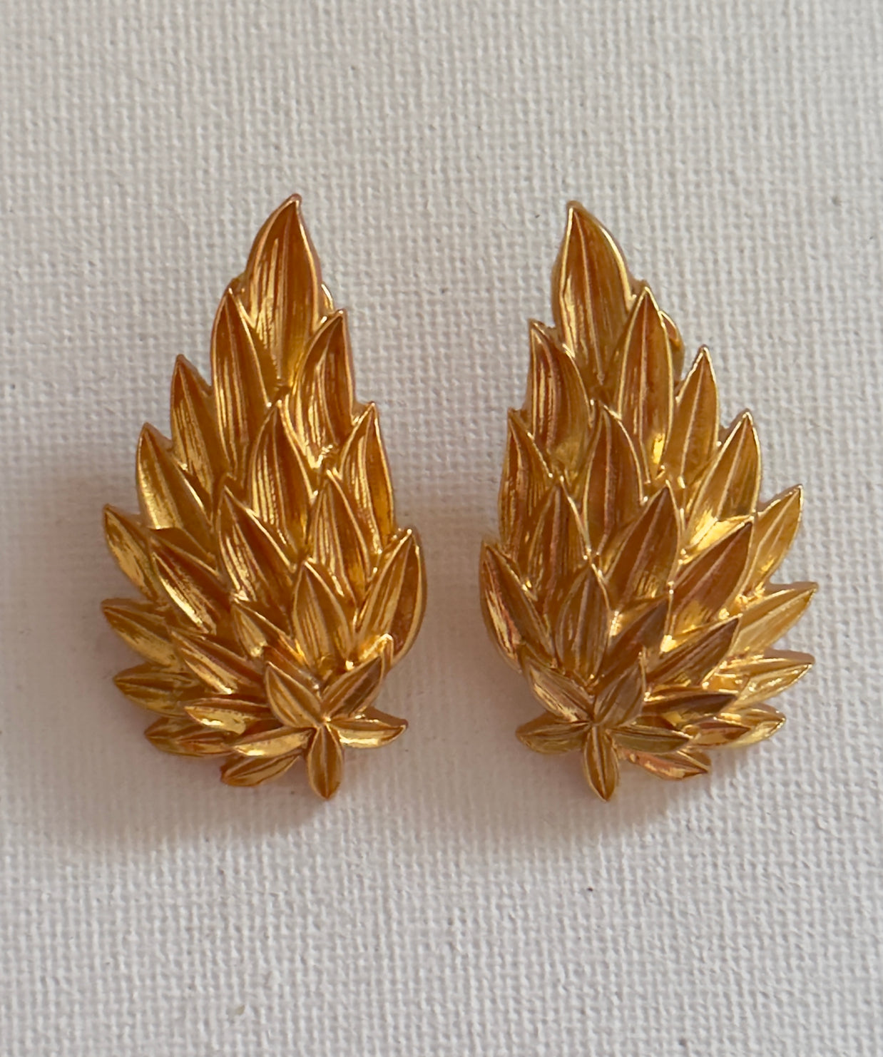 Pendientes Alas oro