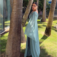 Vestido Telma Agua Marina