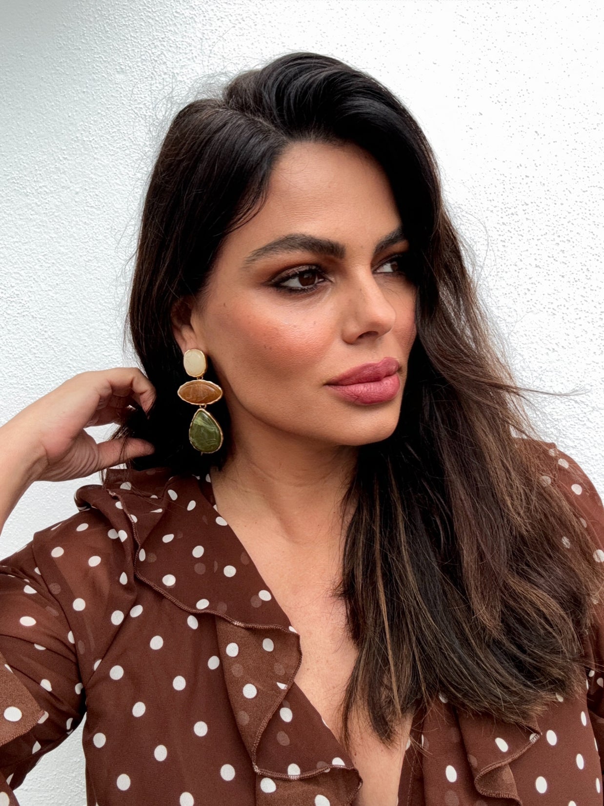 Pendientes Tricolor Léa