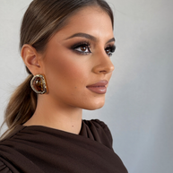 Pendientes Noiana Marrón