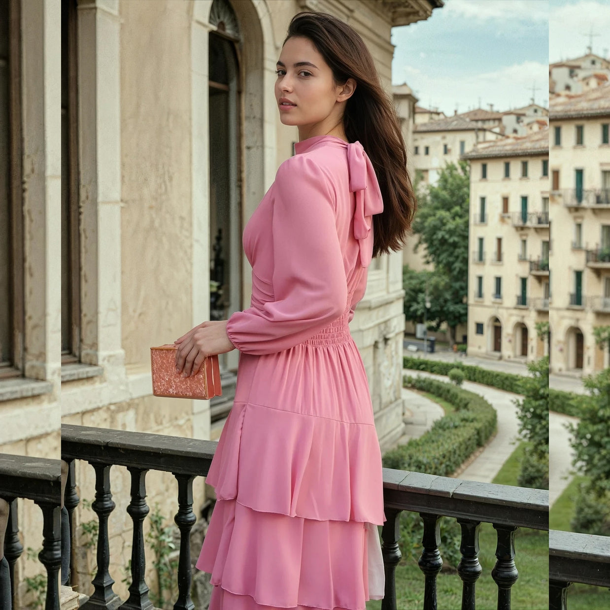 Vestido Yolanda Rosa