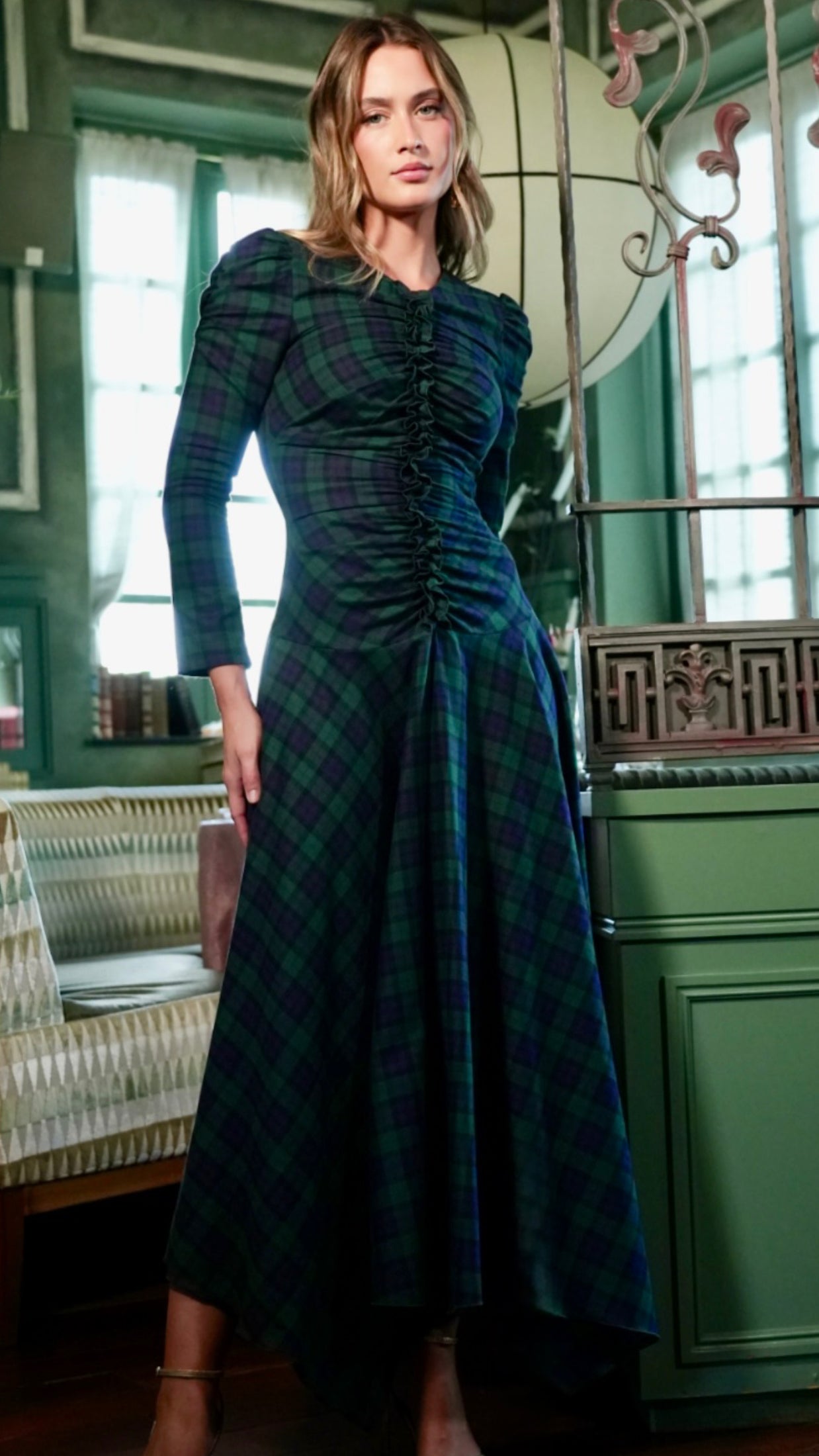 Vestido Anastasia Cuadros