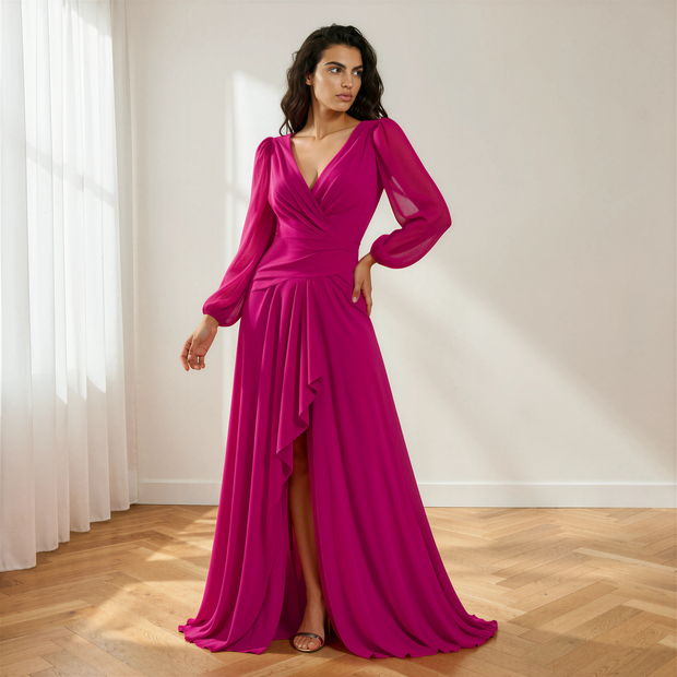 Vestido Miranda Buganvilla