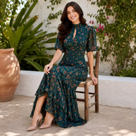 Vestido victoria verde