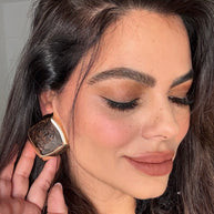 Pendientes Kristine Marrón