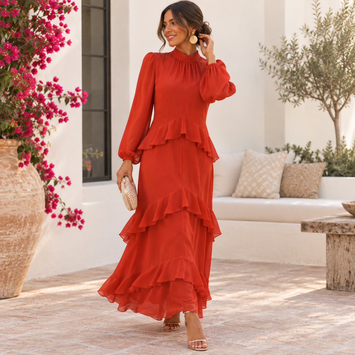 Vestido Cora Teja