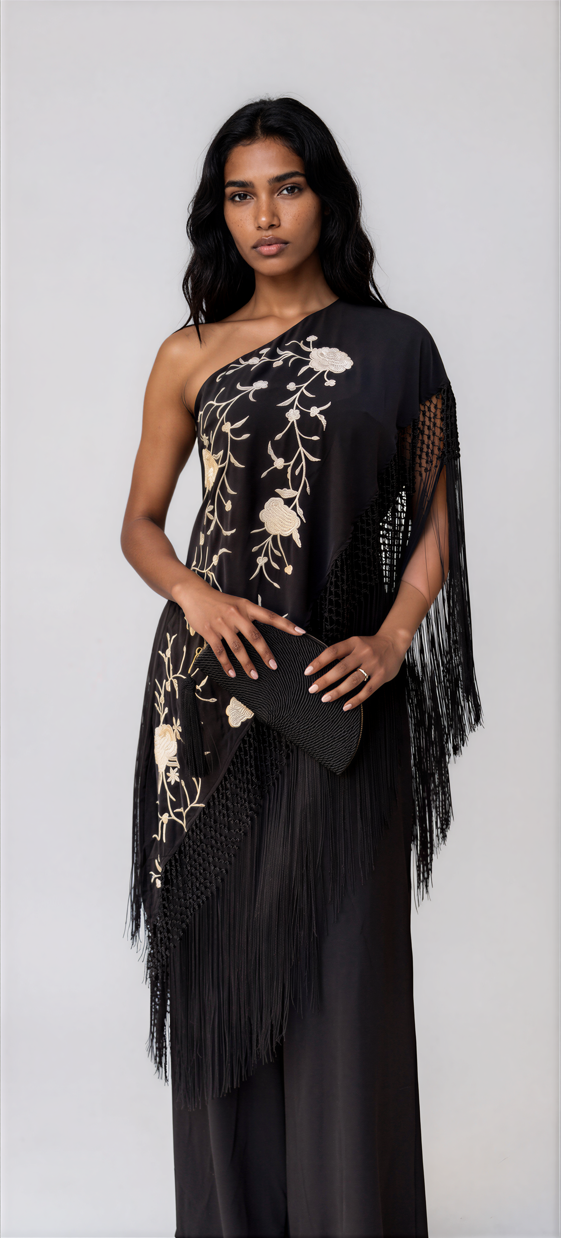 Vestido Pastora negro