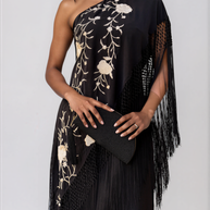 Vestido Pastora negro