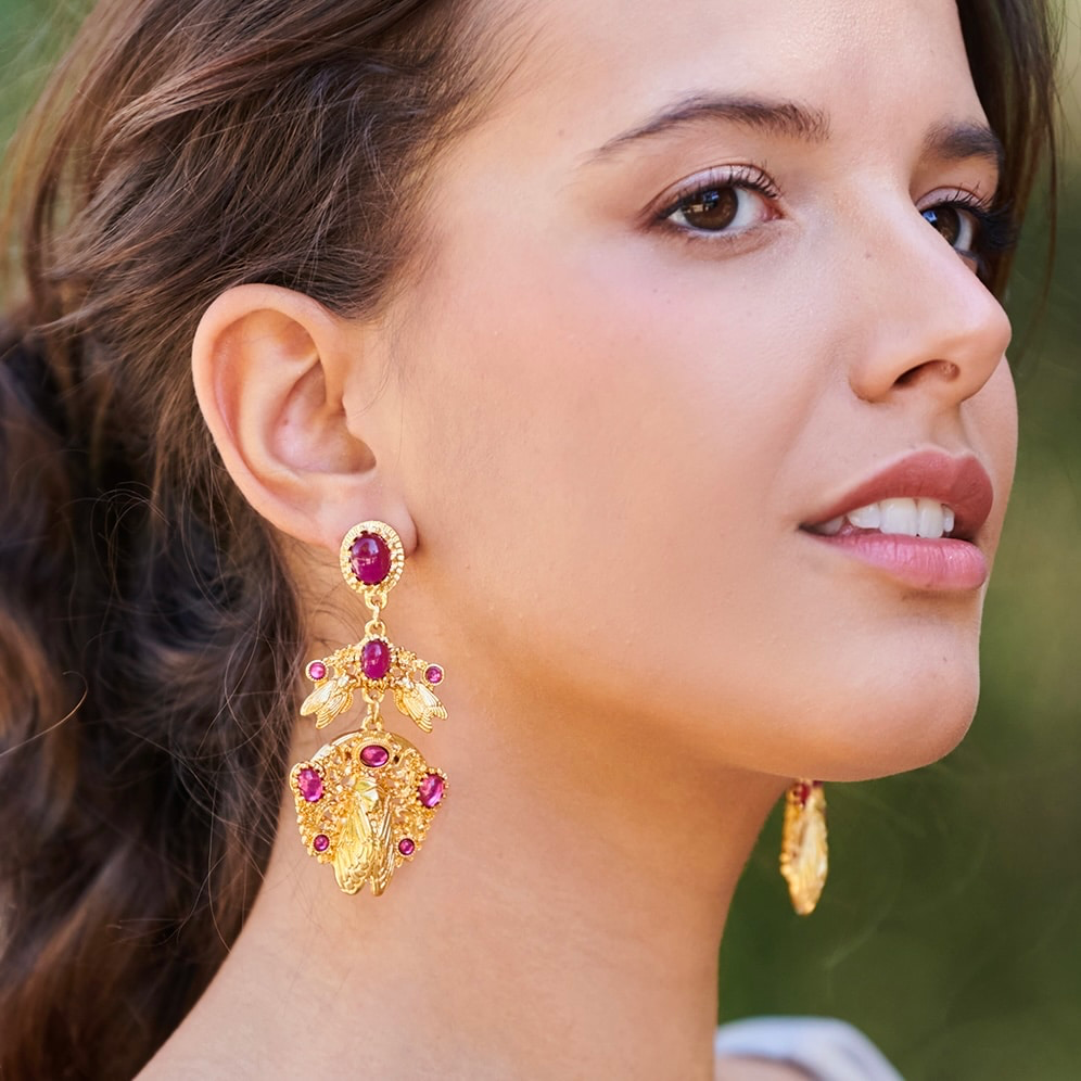 Pendientes vintage Herlinda