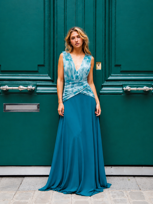 Vestido Fiesta Esmeralda
