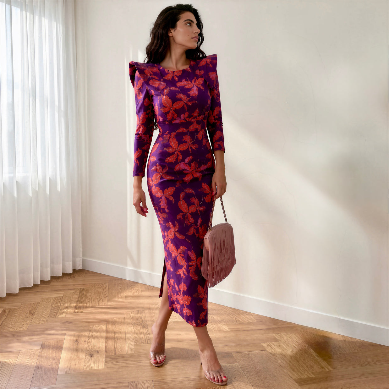 Vestido Cassie Morado