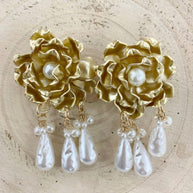 Pendientes Rosa oro
