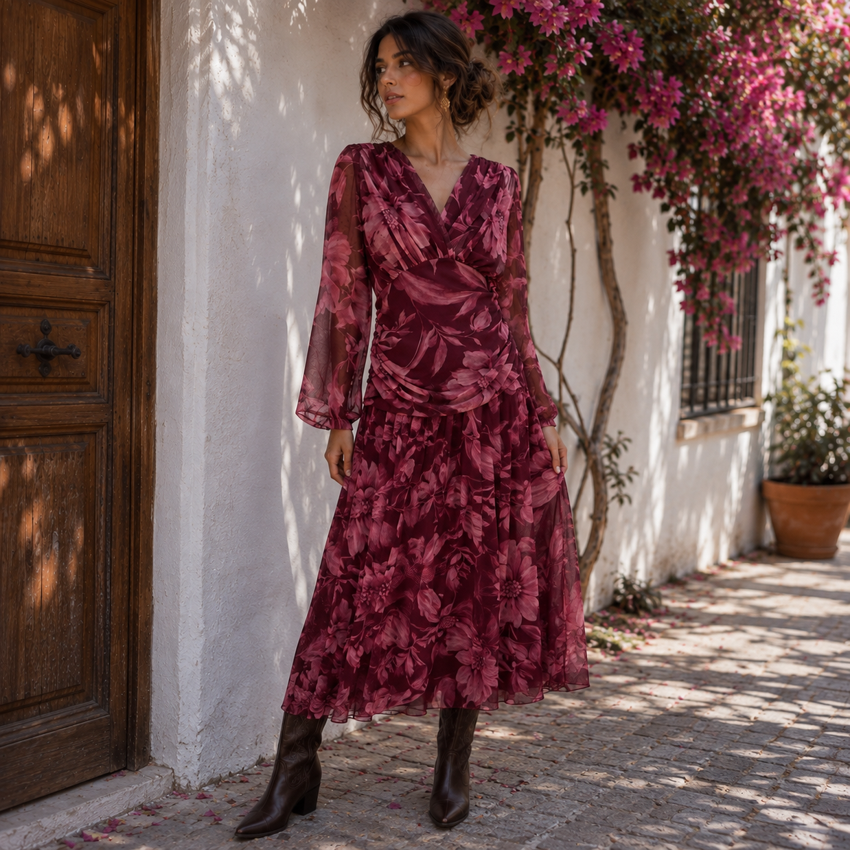 Vestido violeta
