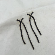 Pendientes Estela negro